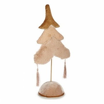 Krist+ Jaungada eglīte Polārs Bēšs Bronza Koks Poliesters (12 x 43 x 22 cm)