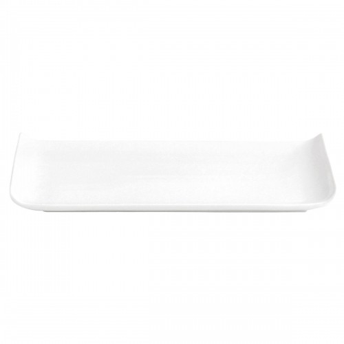 Тарелка Quid Chef Baguette Керамика Белый (25 x 12 cm) (Pack 6x) image 1