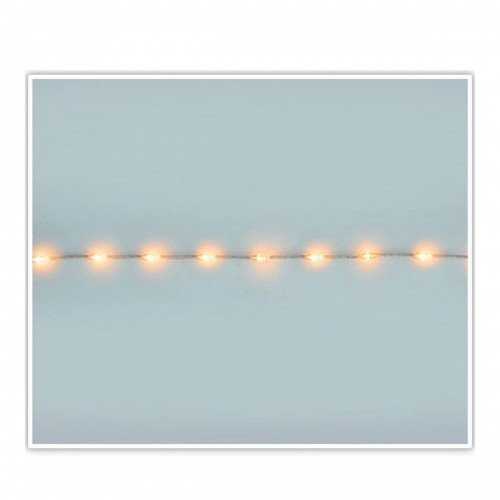 Bigbuy Christmas LED gaismu vītne Soft Wire 8 Funkcijas 3,6 W Silts balts (45 m) image 1