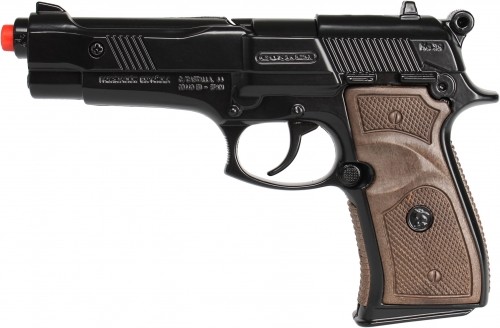 Gonher Guns GONHER policista pistole, 8 šāviņi, melna, 39/6 image 2