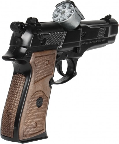 Gonher Guns GONHER policista pistole, 8 šāviņi, melna, 39/6 image 4
