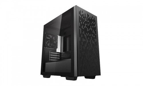 Deepcool  
         
       Computer Case MATREXX 40 Side window, Black, mATX, 4, Power supply included No, 1 x USB 3.0; 1 x USB 2.0; 1 x Audio, ABS + SPCC + Tempered Glass, 1 × 120 mm DC fan image 1