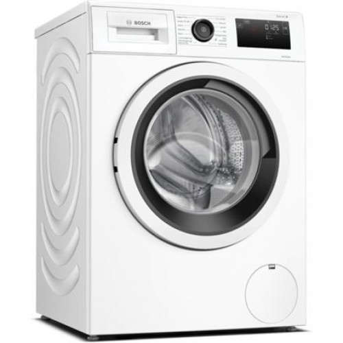 Bosch Washing Machine WAU28RHISN Series 6 Energy efficiency class A, Front loading, Washing capacity 9 kg, 1400 RPM, Depth 59 cm, Width 59.8 cm, Display, LED, White image 1