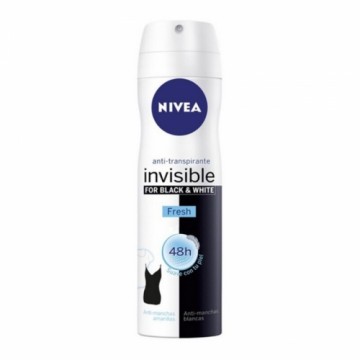 Izsmidzināms dezodorants Black & White Invisible Fresh Nivea (200 ml)