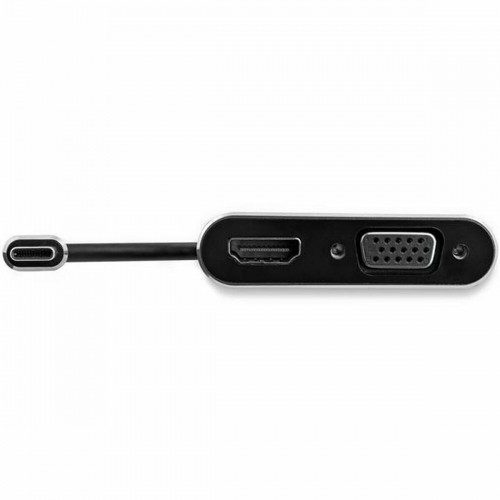 USB C uz VGA/HDMI Adapteris Startech CDP2HDVGA            Melns image 3