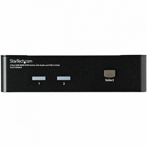 KVM slēdzis Startech SV231HDMIUA FHD HDMI USB Melns image 2