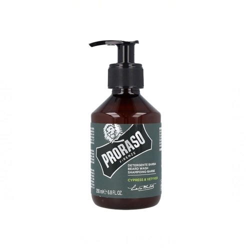 Bārdas Šampūns Beard Wash Cypress & Vetyver Proraso (200 ml) (200 ml) image 1