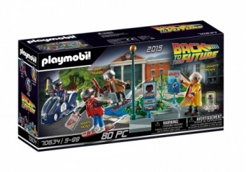 Playmobil Set with figures Back to the Future Skateboard chase