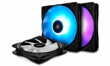 Deepcool  
         
       Cooling Fan RF120 – 3 in 1 (RGB LED lights) Case fan, 120 x 120 x 25 mm