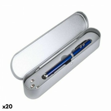 Bigbuy Gadget Pildspalva ar LED Lāzeri un Gumijas Uzgali 144654 (20 gb.)