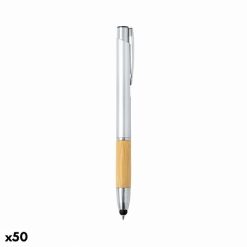 Bigbuy Office Pildspalva 141406 Sudrabains Bambuss (50 gb.)