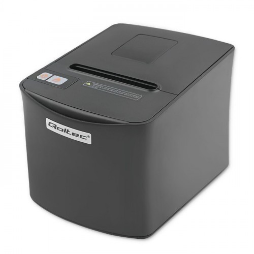 Qoltec Receipt printer voucher thermal, USB, LAN image 1