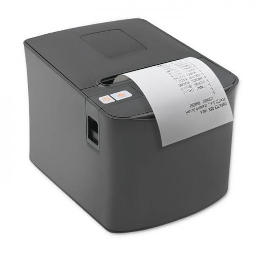 Qoltec Receipt printer voucher thermal, USB, LAN image 3