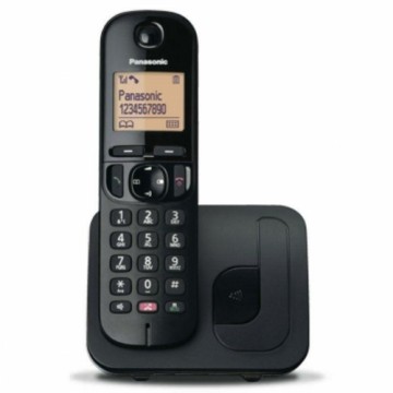 Telefons Panasonic Corp. KXTGC250SPB Melns 1,6"