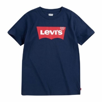 Krekls ar Īsām Piedurknēm Bērniem Levi's Batwing Tumši zils Unisekss