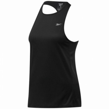 Īsais Sieviešu Tops Reebok Running Essentials Melns