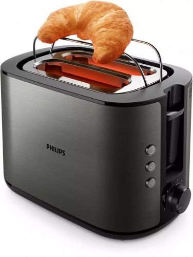 PHILIPS Viva Collection tosteris, melns - HD2651/80 image 3