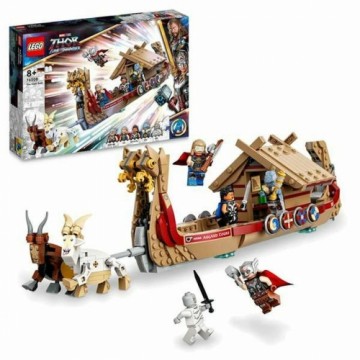 Celtniecības Komplekts Lego Thor Love and Thunder: The Goat Boat