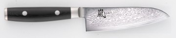 Griliai.lt YAXELL RAN | SANTOKU knife 125 mm | 69 sluoksniai VG-10 damasko plienas