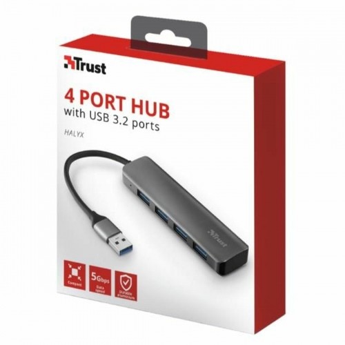 4-Port USB Hub Trust 23327 image 1