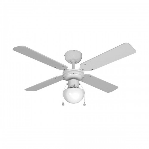 Потолочный вентилятор со светом EDM Caribe Белый 50 W image 1