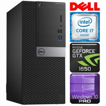 DELL 7040 MT i7-6700 4GB 256SSD M.2 NVME GTX1650 4GB DVD WIN10Pro