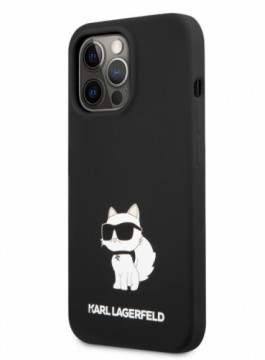 Karl Lagerfeld  
       -  
       iPhone 13 Pro Liquid Silicone Choupette NFT Case 
     Black