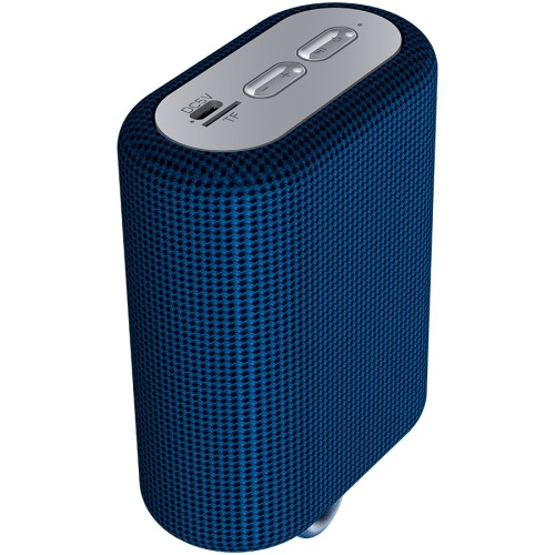 Canyon BSP-4 Bluetooth Speaker, BT V5.0, BLUETRUM AB5365A, TF card support, Type-C USB port, 1200mAh polymer battery, Blue, cable length 0.42m, 114*93*51mm, 0.29kg image 3