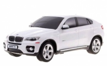 Rastar Radiovadāmā mašīna BMW X6 1:14 / 2.4 GHz / 2WD / Balts