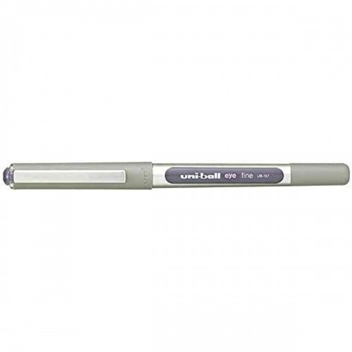 Liquid ink ballpoint pen Uni-Ball Rollerball Eye Fine UB-157 Violets 12 gb. image 2