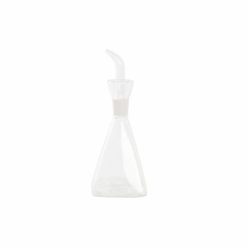Menāža DKD Home Decor Caurspīdīgs Borosilikāta glāze (7 x 7 x 19,5 cm) (250 ml)