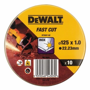 Griešanas disks Dewalt Fast Cut dt3507-qz 10 gb. 115 x 1 x 22,23 mm