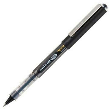 Liquid ink ballpoint pen Uni-Ball Eye Ultra Micro UB-150-38 Melns 12 gb.