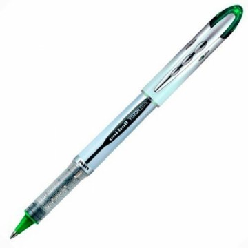 Liquid ink ballpoint pen Uni-Ball Vision Elite UB-200 Zaļš 12 gb.