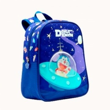 Школьный рюкзак Doraemon Синий (35 x 28 x 11 cm)