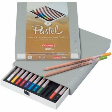 Цветные карандаши Bruynzeel Design Pastel 12 Предметы Разноцветный