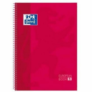 ноутбук Oxford European Book Красный A4 5 штук