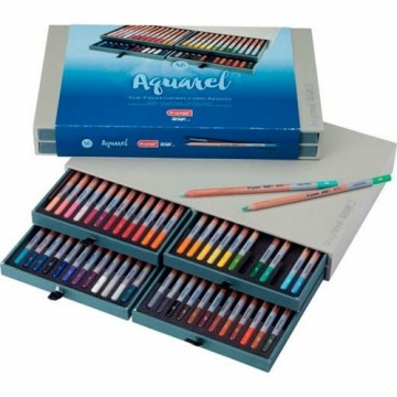 Watercolour Pencils Bruynzeel Aquarel Daudzkrāsains 48 Daudzums