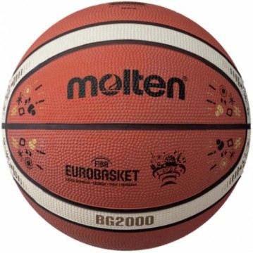 Basketball ball training MOLTEN B7G2000-E2G, rubber size 7