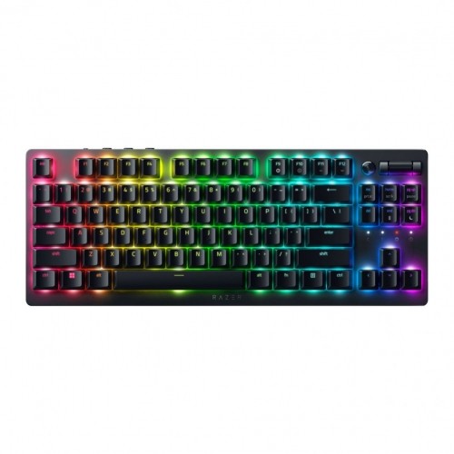 Razer  
         
       Gaming Keyboard Deathstalker V2 Pro Tenkeyless RGB LED light, US, Wireless, Black, Optical Switches (Linear) image 1