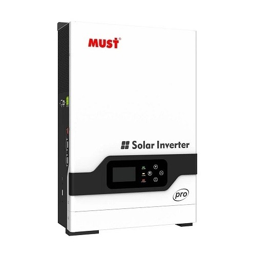 Inverter MUST PV18-3024PRO, 3kW, 24V, 80A MPPT, 450V image 1