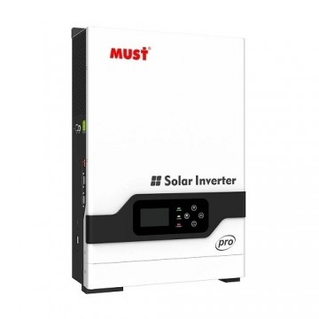 Inverter MUST PV18-3024PRO, 3kW, 24V, 80A MPPT, 450V