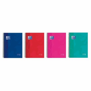 ноутбук Oxford European Book 10 Разноцветный микроперфорированная A4 5 штук