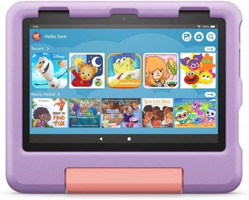 Amazon Fire HD 8 Kids 32GB 2022, purple image 1