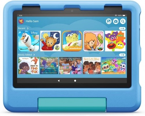 Amazon Fire HD 8 Kids 32GB 2022, blue image 1