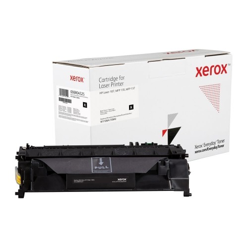 Toneris Xerox Tóner de Rendimiento estándar Negro Everyday, HP W1106A equivalente de Xerox, 1000 páginas Melns image 1