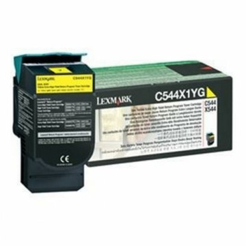 Toneris Lexmark C544, X544 Yellow Extra High Yield Return Programme Toner Cartridge (4K) Dzeltens
