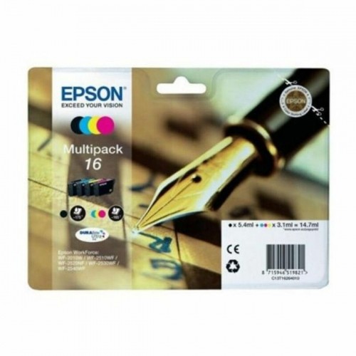 Saderīgs tintes kārtridžs Epson Multipack Epson 16 Daudzkrāsains image 1