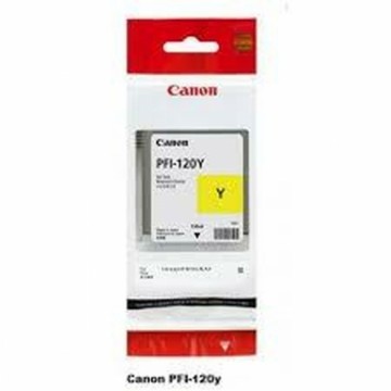 Oriģinālais Tintes Kārtridžs Canon PFI-120Y Dzeltens