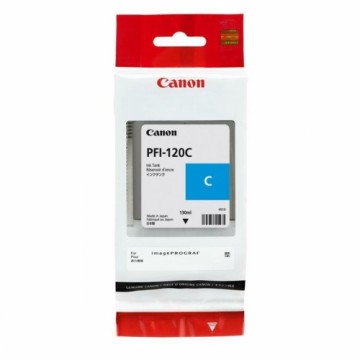 Oriģinālais Tintes Kārtridžs Canon PFI-120C Ciānkrāsa